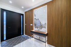 Interior & Exterior Slat Wall Panels Wood Brown 140