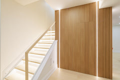 Interior & Exterior Slat Wall Panels Natural Wood