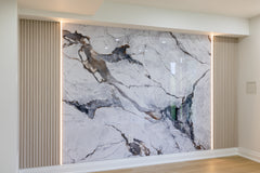 Interior Slat Wall Panels Ivory