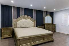 Interior & Exterior Slat Wall Panels Matte Gray