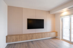 Interior & Exterior Slat Wall Panels Paulownia Wood 140