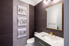 Small Wall Panels Stone Gray