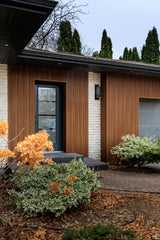 Interior & Exterior Slat Wall Panels Wood Brown