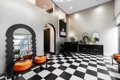 Large Wall Panel Metal Silver