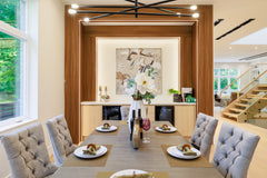 Large Wall Panel Wood Brown