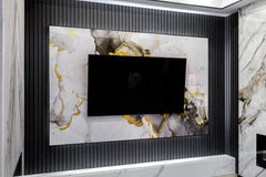 Marble Wall Panel 13 Kintsugi Gold