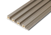 Interior & Exterior Slat Wall Panels Metal Silver