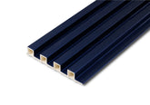Interior & Exterior Slat Wall Panels Metal Blue