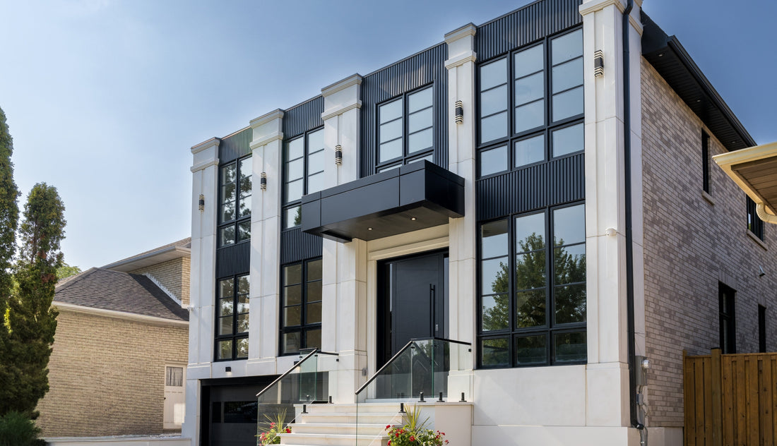 Wall Panels From Inside to Outside — Custom Luxury Home Project