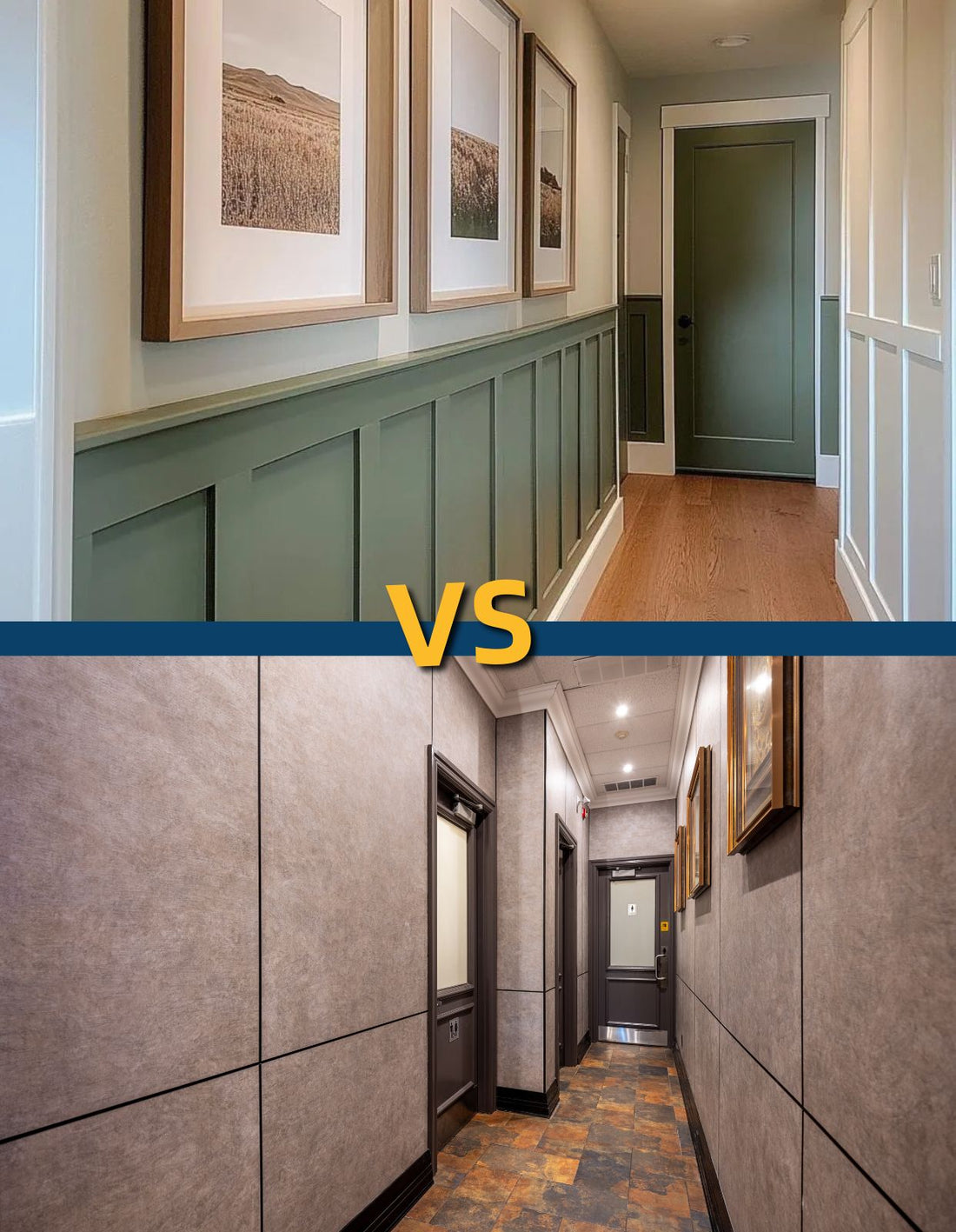 Wainscoting alternative modern wall panels & slat wall panels (Toronto)