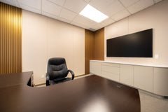 Interior & Exterior  Slat Wall Panels Metal Gold