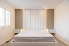 Interior & Exterior  Slat Wall Panels Milk White