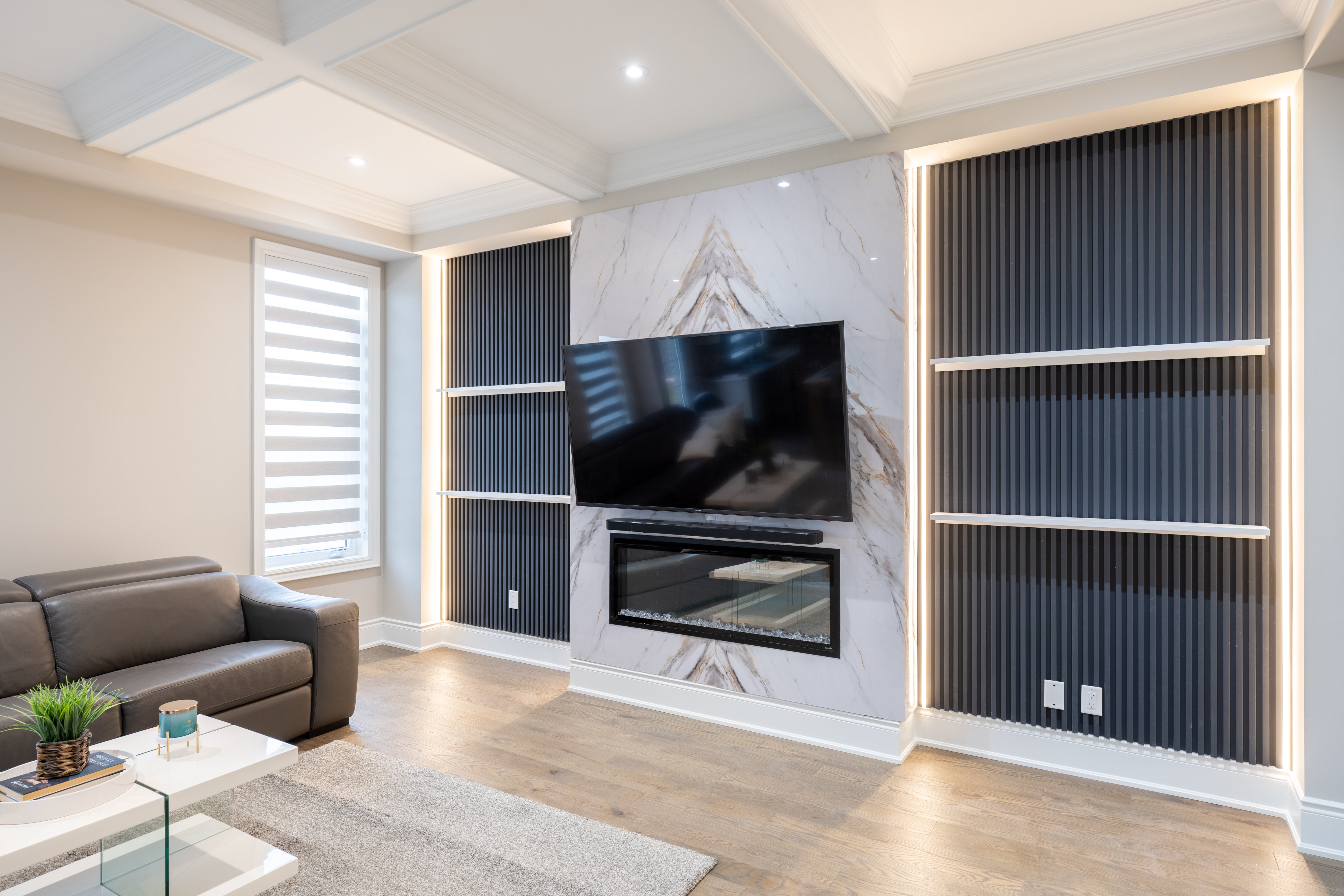 Marble Fireplace In Pickering
