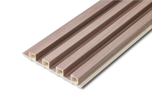 Interior & Exterior  Slat Wall Panels Wood Purple