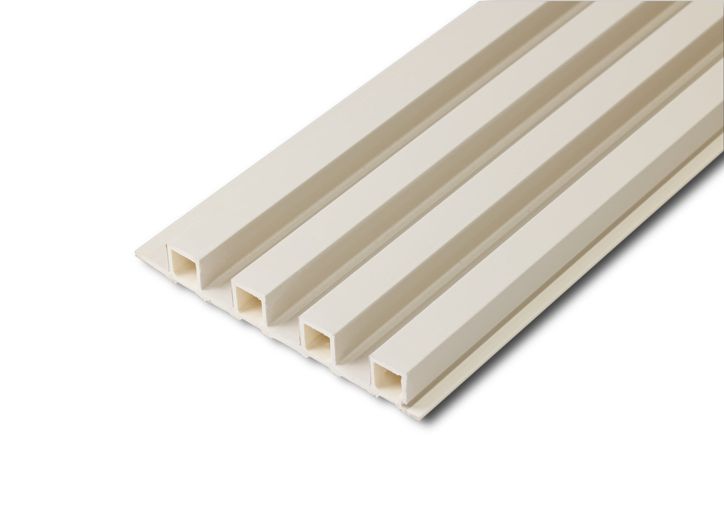 Interior & Exterior  Slat Wall Panels Milk White