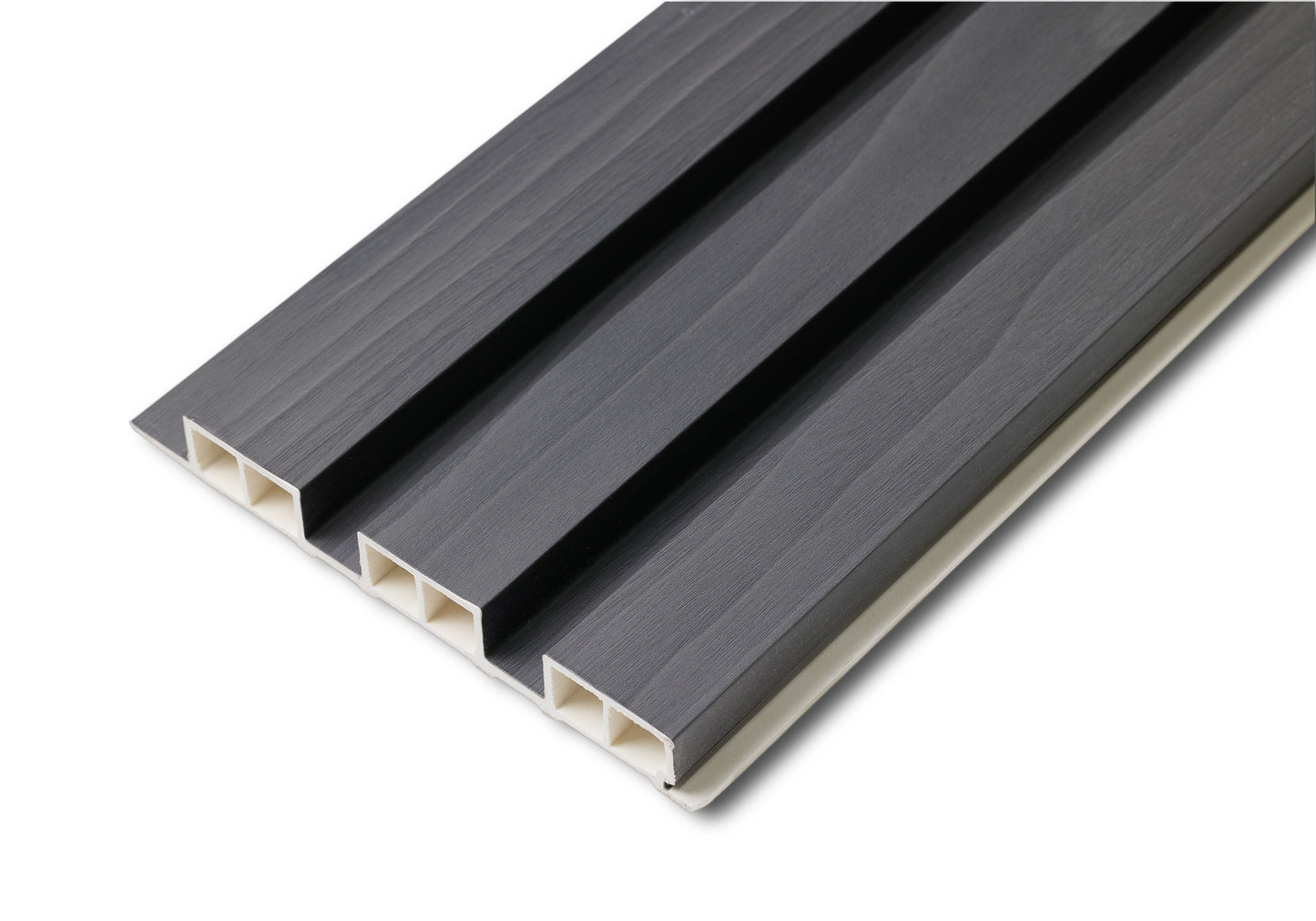 Interior & Exterior  Slat Wall Panels Wood Black