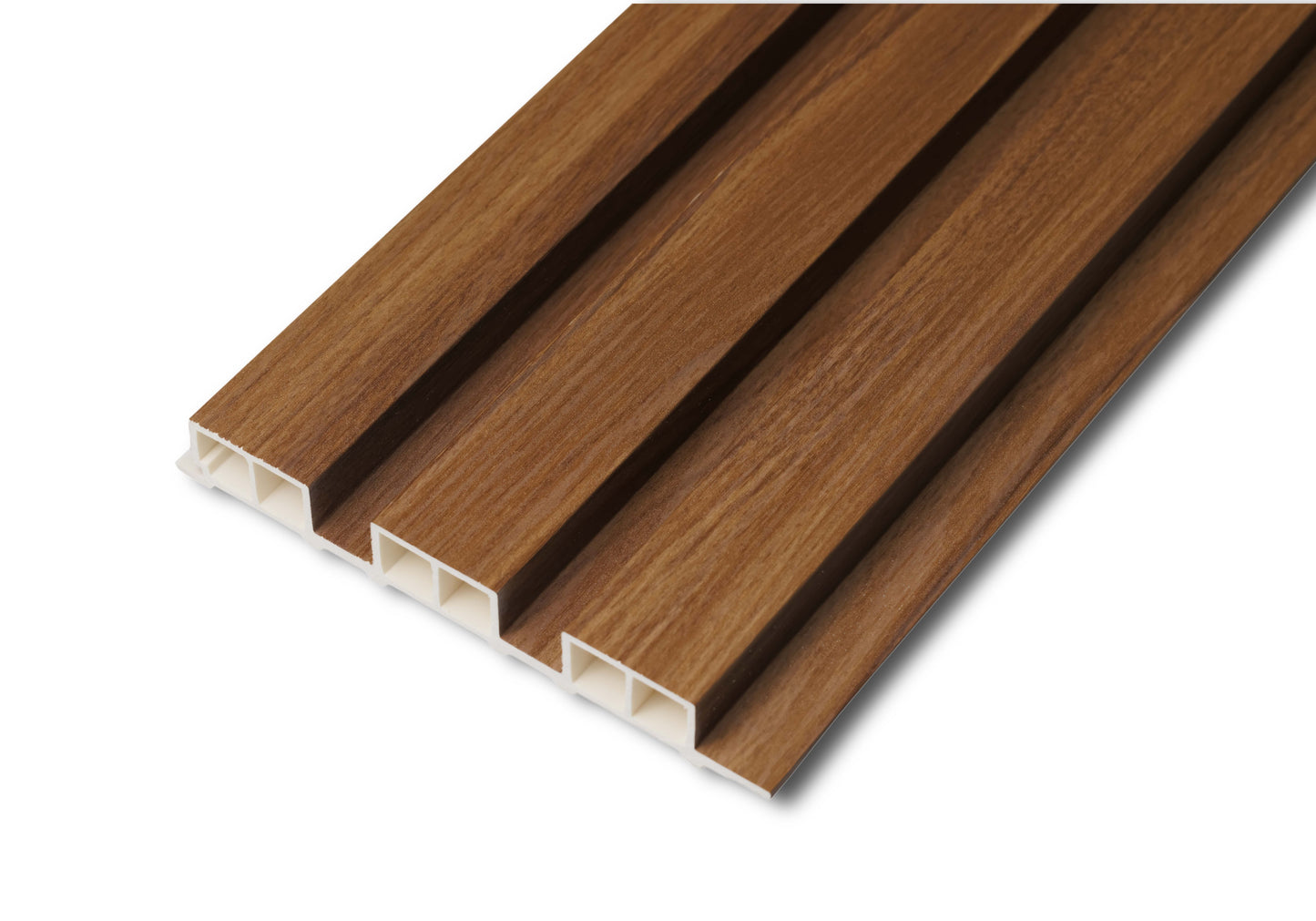 Interior & Exterior  Slat Wall Panels Wood Brown