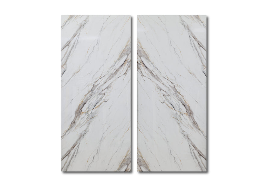 Marble Wall Panel 4 Lasa Gold UV Gloss Seamless Look – marble wall panel in Toronto, Canada