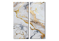 Marble Wall Panel 10 Picasso Gold UV Gloss Seamless Look
