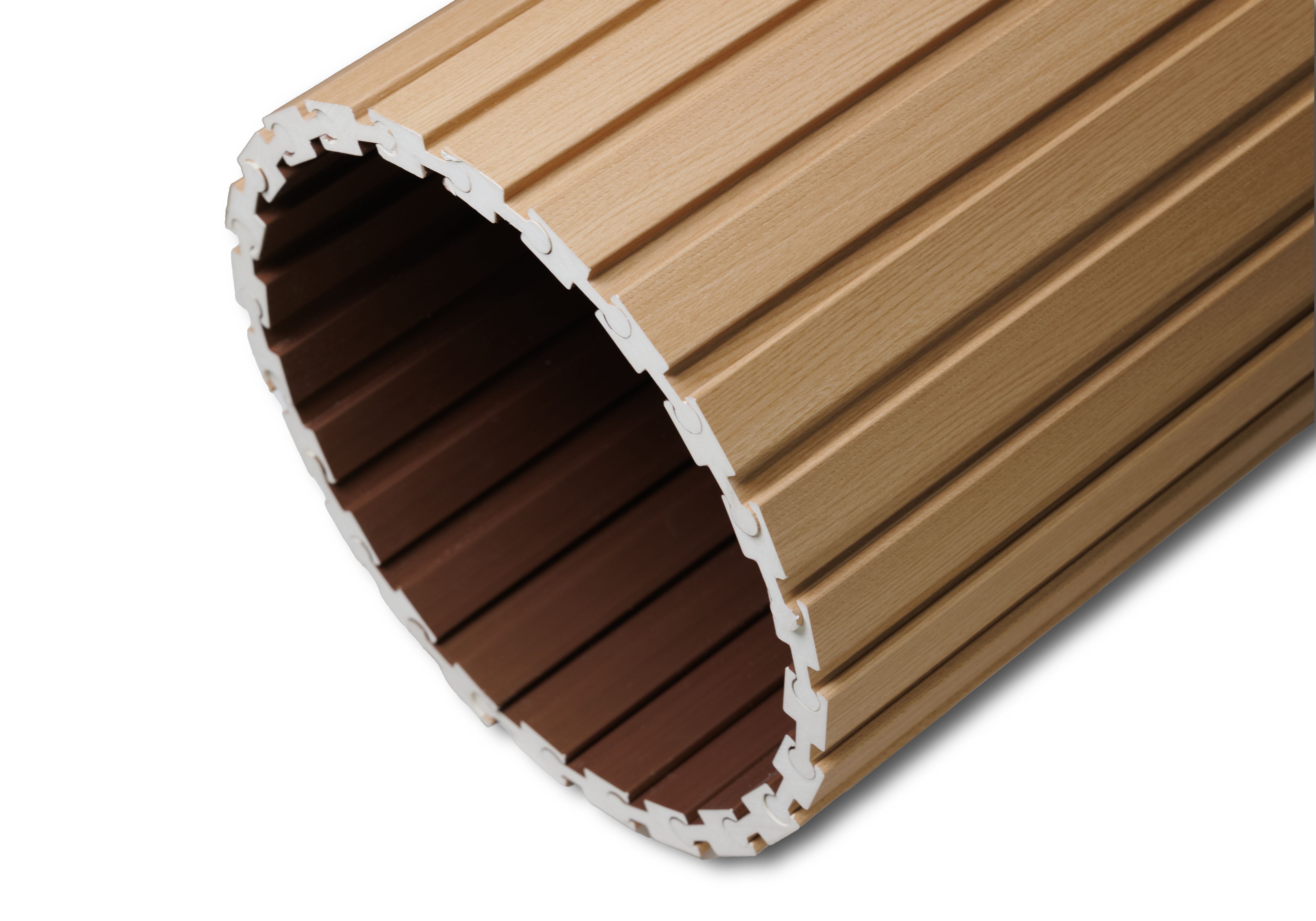 RichVaugh flexible slat wall panels for curved walls and modern interior feature walls in Canada